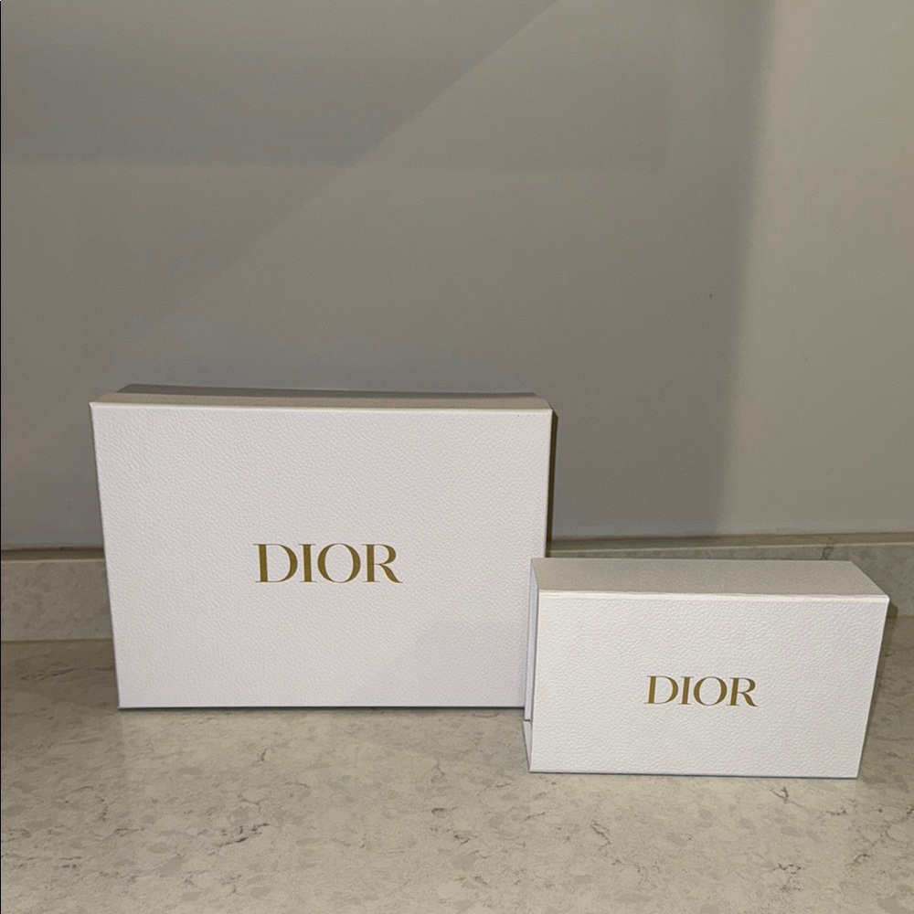 Dior White Boxes
